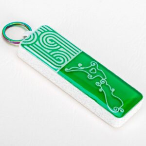 Love NZ Floating Keyring