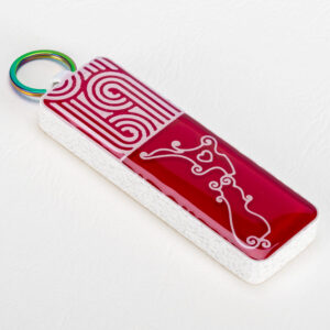 Love NZ Floating Keyring
