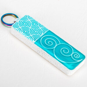 Waves Floating Keyring